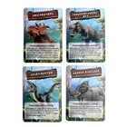 Конструктор винтовой «Мир динозавров», набор 2 штуки, 2 отвёртки 4 карточки, 50 деталей - фото 6494765