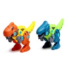 Конструктор винтовой «Мир динозавров», набор 4 штуки, 2 отвёртки 4 карточки, 100 деталей - Фото 2