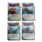 Конструктор винтовой «Мир динозавров», набор 4 штуки, 2 отвёртки 4 карточки, 100 деталей - фото 3739555