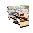 MIMI Puzzles Фигурный деревянный пазл, CHECKMATE - фото 6494841