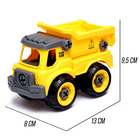 Конструктор винтовой «Самосвал», с отвёрткой, 22 детали - Фото 2