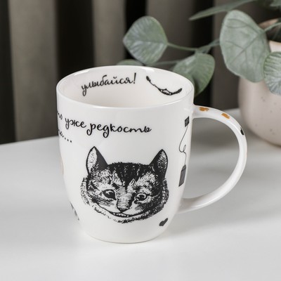 Кружка Quinsberry «Безумное чаепитие», 420 мл, фарфор, МИКС