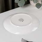 Тарелка Quinsberry «Ёжик в тумане», d=20 см, фарфор, белая - Фото 3
