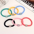 Резинка для волос "Рики" бантик полоски, 5,5 см, микс - Фото 2