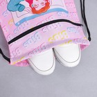 Сумка для обуви с дополнительным карманом «Айдол», размер 43х34 см - Фото 5