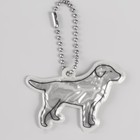 Светоотражающий элемент «Лабрадор», двусторонний, 5.5×4 см, МИКС - Фото 5