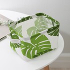 Корзинка для мелочей Доляна «Тропики», с ручками, 20×16×14 см - фото 24410608