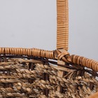 Корзина плетеная, 35х27х8(34) см, лоза - фото 24565266