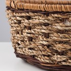 Корзина плетеная, 35х27х8(34) см, лоза - фото 24565268