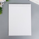 Цветной и белый мелов. картон перфорация на гребне А4 10л.,9цв. + 2 трафарета "Малыш-соня" - Фото 12
