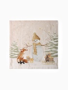 Салфетки сервировочные на стол «Этель» Christmas snowman, 40×40 см - 4 шт., саржа - Фото 5