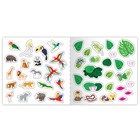 Раскраска по номерам «Дикие животные», 16 стр., с наклейками, 12 картинок, 5+ - Фото 5