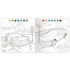 Раскраска по номерам с наклейками «Крутые гонки», 16 стр. - Фото 3