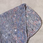 Салфетка - тряпка хозяйственная с оверлоком Доляна, 50×60 см, плотность 170 г/м, строчка 2,5 мм, цвет серый - Фото 2