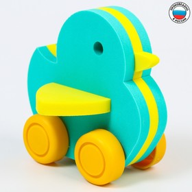 Игрушка для купания «Уточка», с колесами 7501441