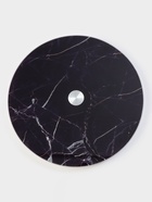 Подставка для торта Доляна «Марбл чёрный», d=32 см, вращающаяся, стекло, чёрная - Фото 2