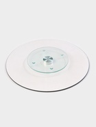 Подставка для торта Доляна «Марбл чёрный», d=32 см, вращающаяся, стекло, чёрная - Фото 5