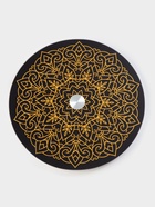 Подставка для торта Magistro «Восток», d=32 см, вращающаяся, стекло, чёрная - Фото 2