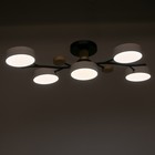 Люстра 1316/5WT LED 120Вт 3000-6000К белый 55х73х15 см - Фото 4