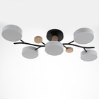 Люстра 1316/5WT LED 120Вт 3000-6000К белый 55х73х15 см - Фото 8