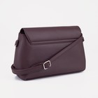 Сумка женская на клапане, цвет бордовый - фото 42117283