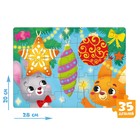 Пазлы для творчества «Новый год», набор 3 шт., 35, 54 и 60 деталей - Фото 2