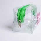Косметичка-пенал из прозрачного PVC AVOgirl, 14х8 см - Фото 2