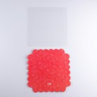 Коробка для печенья, кондитерская упаковка с PVC крышкой, «Счастье в каждом дне», 21 х 21 х 3 см - Фото 6