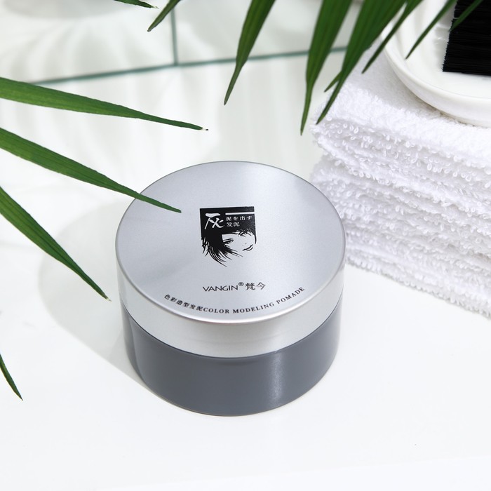 Окрашивающий цветной воск для волос и бороды, красный, 120 мл 24875