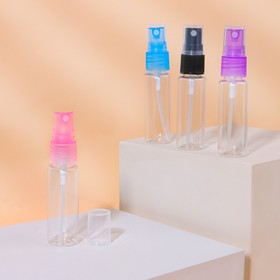 Бутылочка для хранения, с распылителем, 30 мл, цвет МИКС/прозрачный