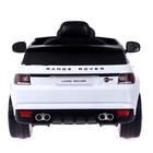 Электромобиль Range Rover Sport SVR, цвет белый - Фото 7