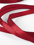 Лента атласная, 6 мм, 23±1 м, бордовая №48 - Фото 4