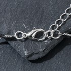 Кулон-амулет «Дракон» огненный, цвет чернёное серебро, 43 см - Фото 2