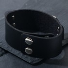 Браслет мужской «Волк» защитник, цвет чёрный с чернёным серебром, 25 см - фото 52784332