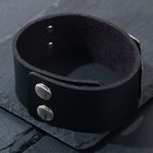 Браслет-оберег «Компас Викинга», цвет чёрный с чернёным серебром, 23 см - фото 7369213