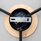 Люстра 1319/6BKGR LED 144Вт 3000-6000К черный, серый 75х75х5 см BayerLux 5572096