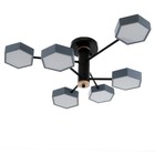 Люстра 1318/6GR LED 144Вт 3000-6000К серый 71х65х25 см BayerLux - Фото 6