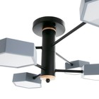 Люстра 1318/6GR LED 144Вт 3000-6000К серый 71х65х25 см BayerLux - Фото 7