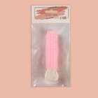Бигуди для прикорневого объема, с зажимом, 2 × 1 см, 10,7 см, цвет розовый/бежевый - Фото 5