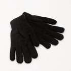 Перчатки женские термо, цвет чёрный, размер 7-8 - Фото 2