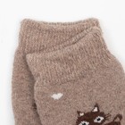 Носки детские шерстяные "Кошки", цвет микс, размер 18 (комплект 2 шт) - фото 23102152