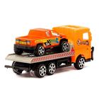 Грузовик инерционный «Эвакуатор» с машиной, цвета МИКС - Фото 2
