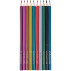 Карандаши цветные Faber-Castell, 10 цветов, металлик, заточенные, в картонной упаковке - Фото 2