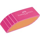 Ластик Faber-Castell PVC-free, розово-оранжевый, бирюзово-зелёный, сине-голубой, 50 х 22 х 13 мм - Фото 2