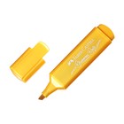 Маркер Текстовыделитель Faber-Castell TL 46 Metallic, мерцающий золотой, 1-5 мм, 154650 - фото 21404806