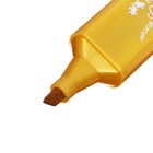 Маркер Текстовыделитель Faber-Castell TL 46 Metallic, мерцающий золотой, 1-5 мм, 154650 - фото 9195063