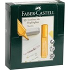 Маркер Текстовыделитель Faber-Castell TL 46 Metallic, мерцающий золотой, 1-5 мм, 154650 - фото 9195066