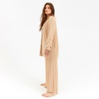 Костюм женский (рубашка, брюки) MINAKU: Casual Collection, цвет кофе, размер 52 - Фото 8