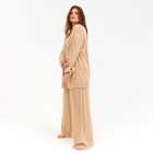 Костюм женский (рубашка, брюки) MINAKU: Casual Collection, цвет кофе, размер 54 - Фото 2