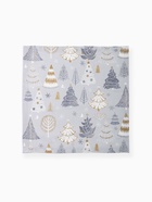 Набор салфеток сервировочных на стол, «Этель» Let it snow, 2 шт., серые, с декоративными кольцами, 40×40 см - Фото 6